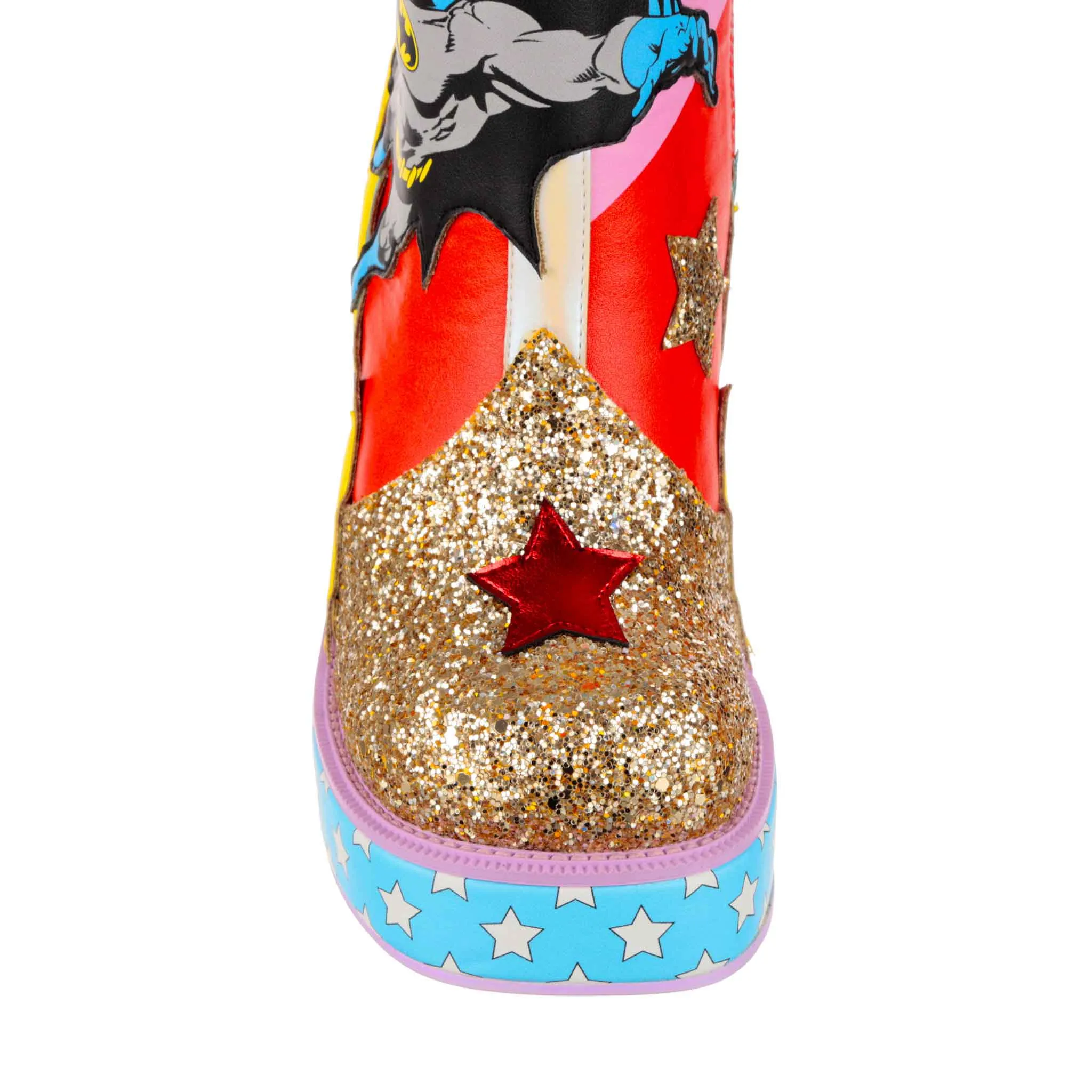 Irregular Choice Womens Justice League Team Up Tall Boots