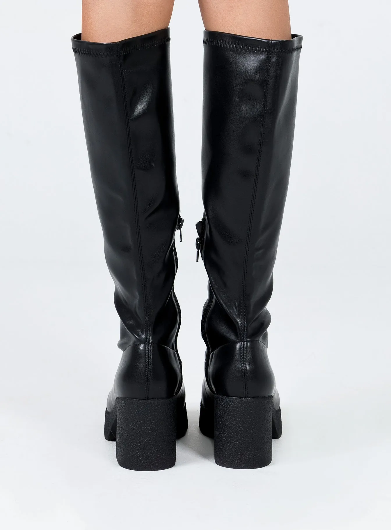 Joskaa Westcott Knee High Boots Black