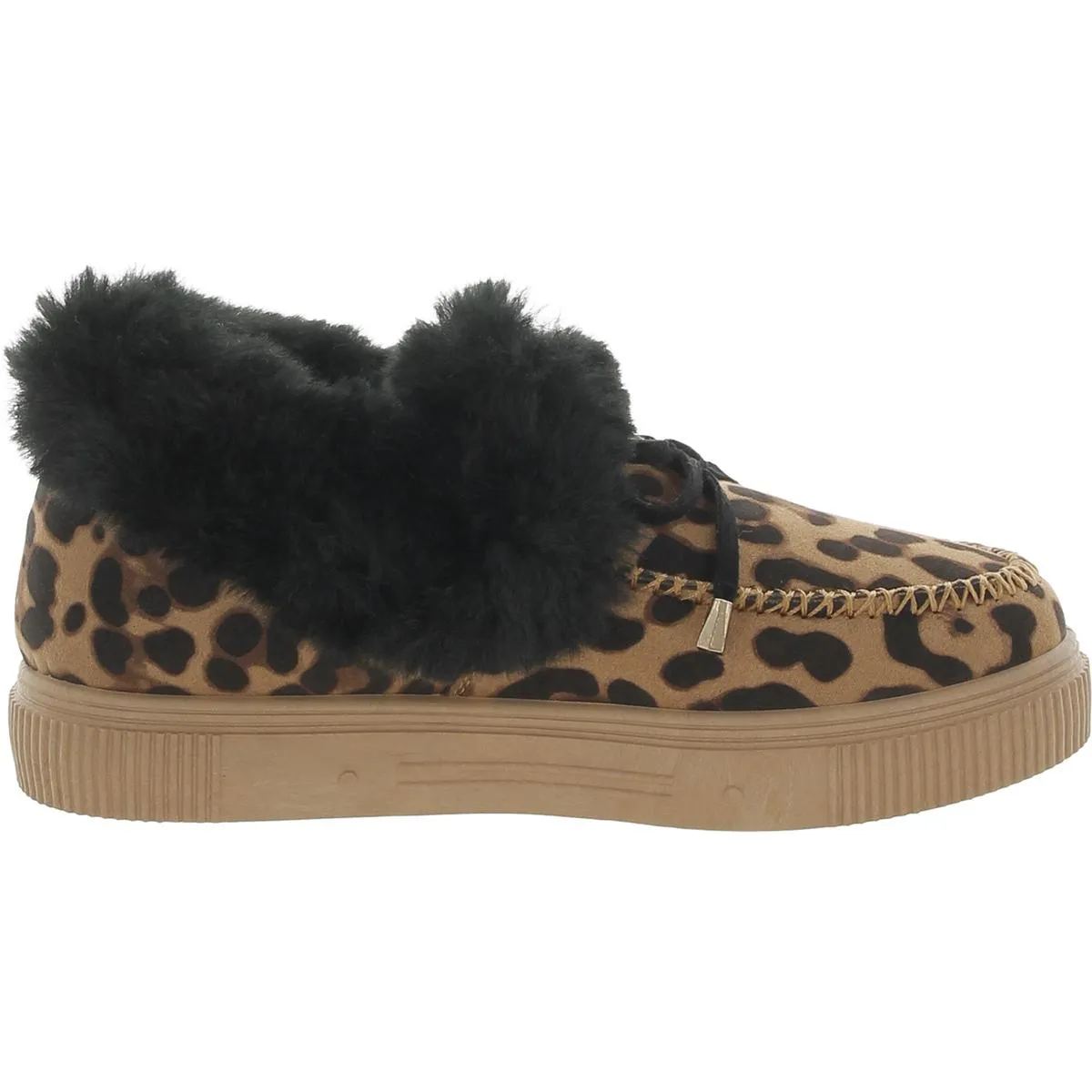 Journee Collection Womens Midnight Faux Suede Moccasins