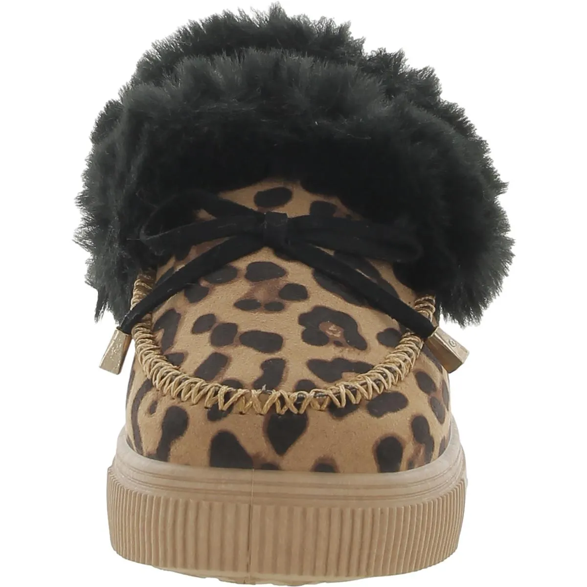 Journee Collection Womens Midnight Faux Suede Moccasins