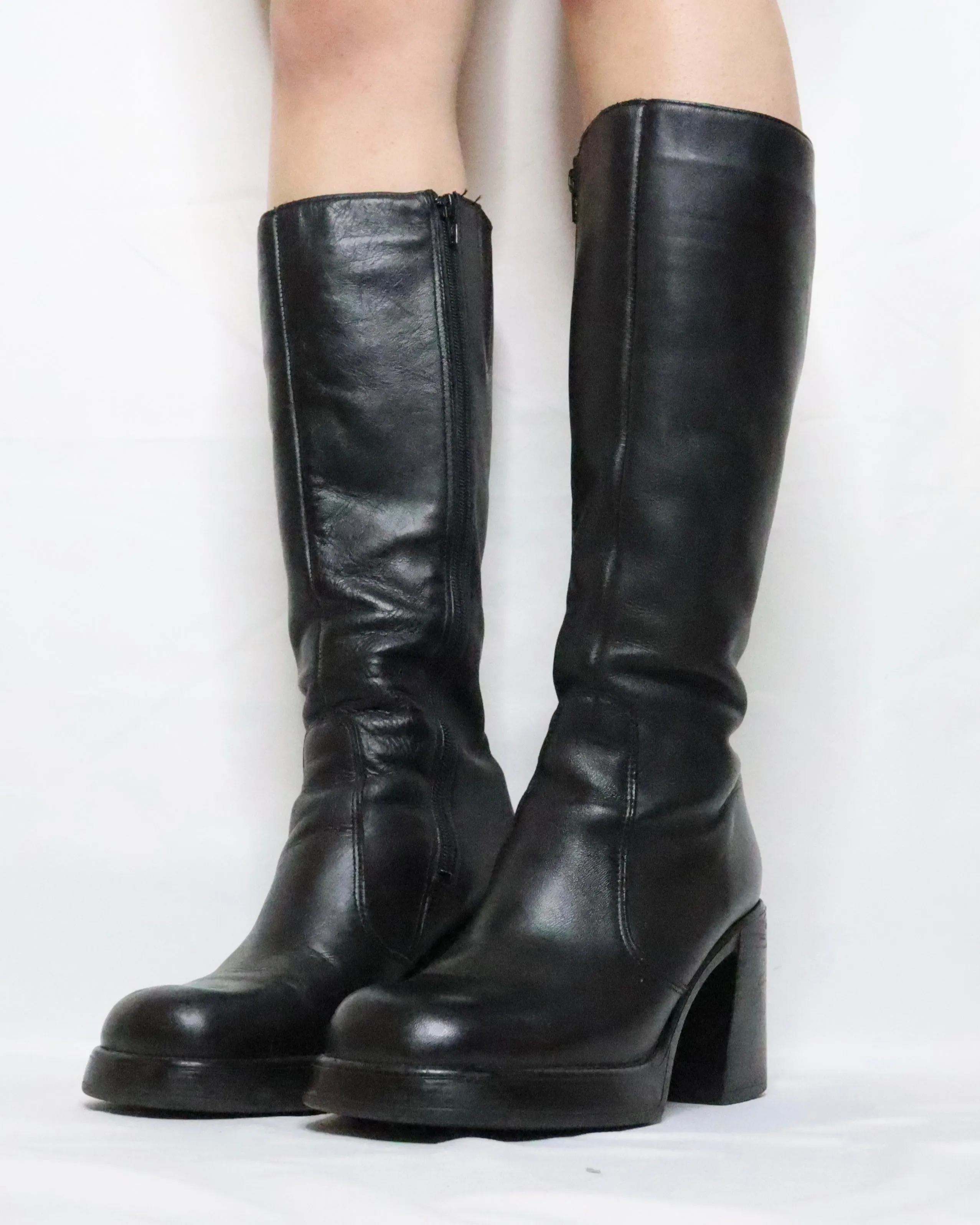 Knee High Platform Boots (8 US)