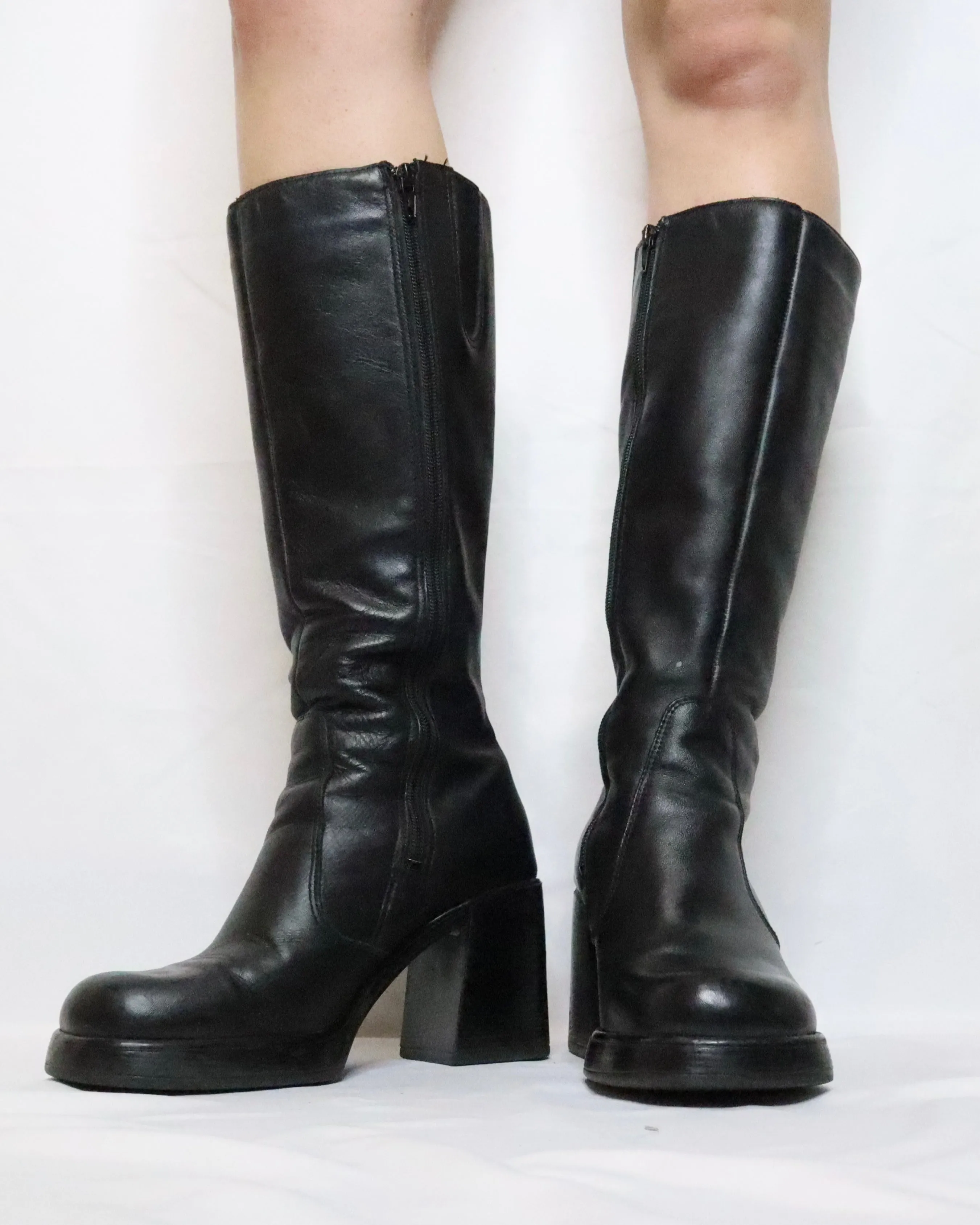 Knee High Platform Boots (8 US)