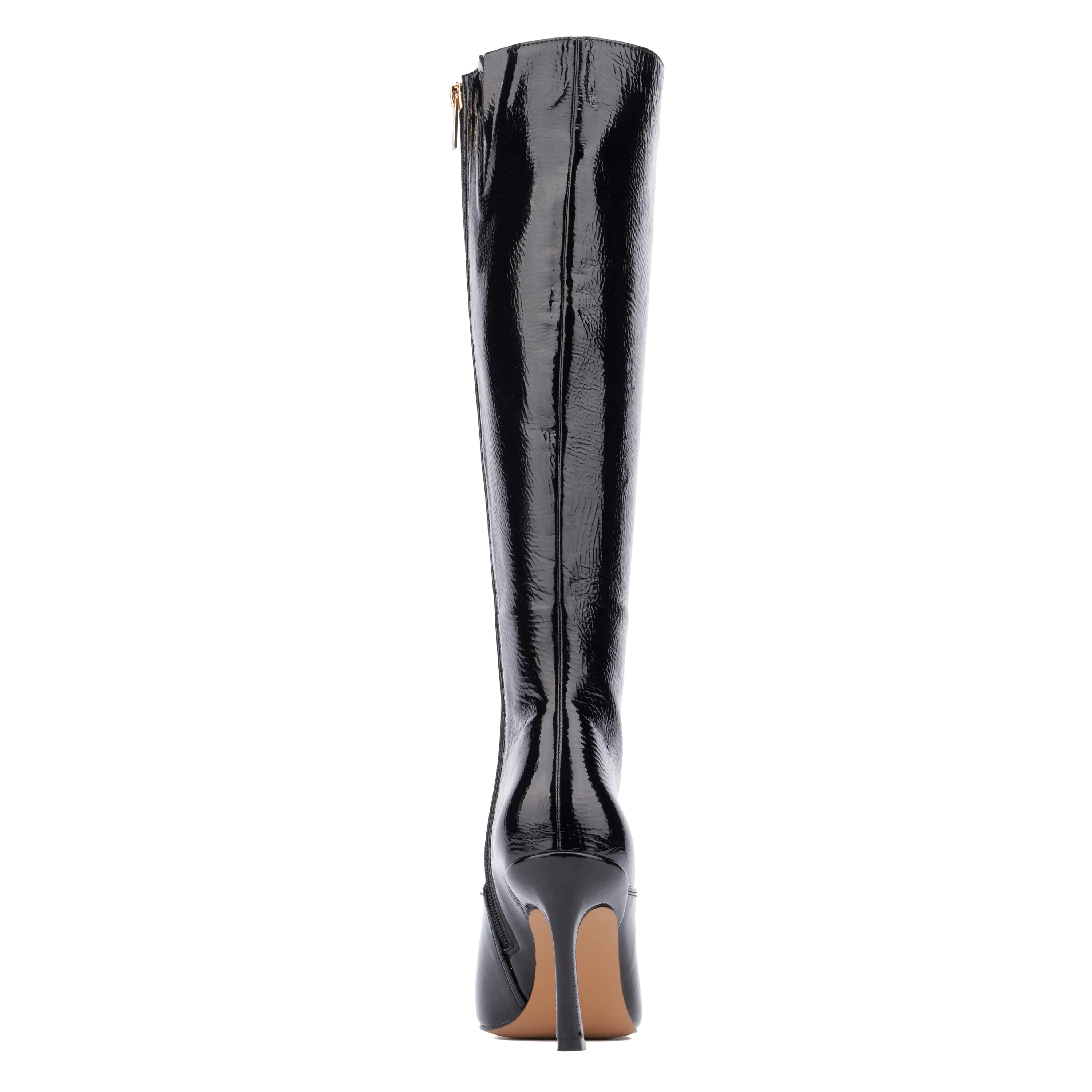 Krystelle Snake Print Knee High Boots
