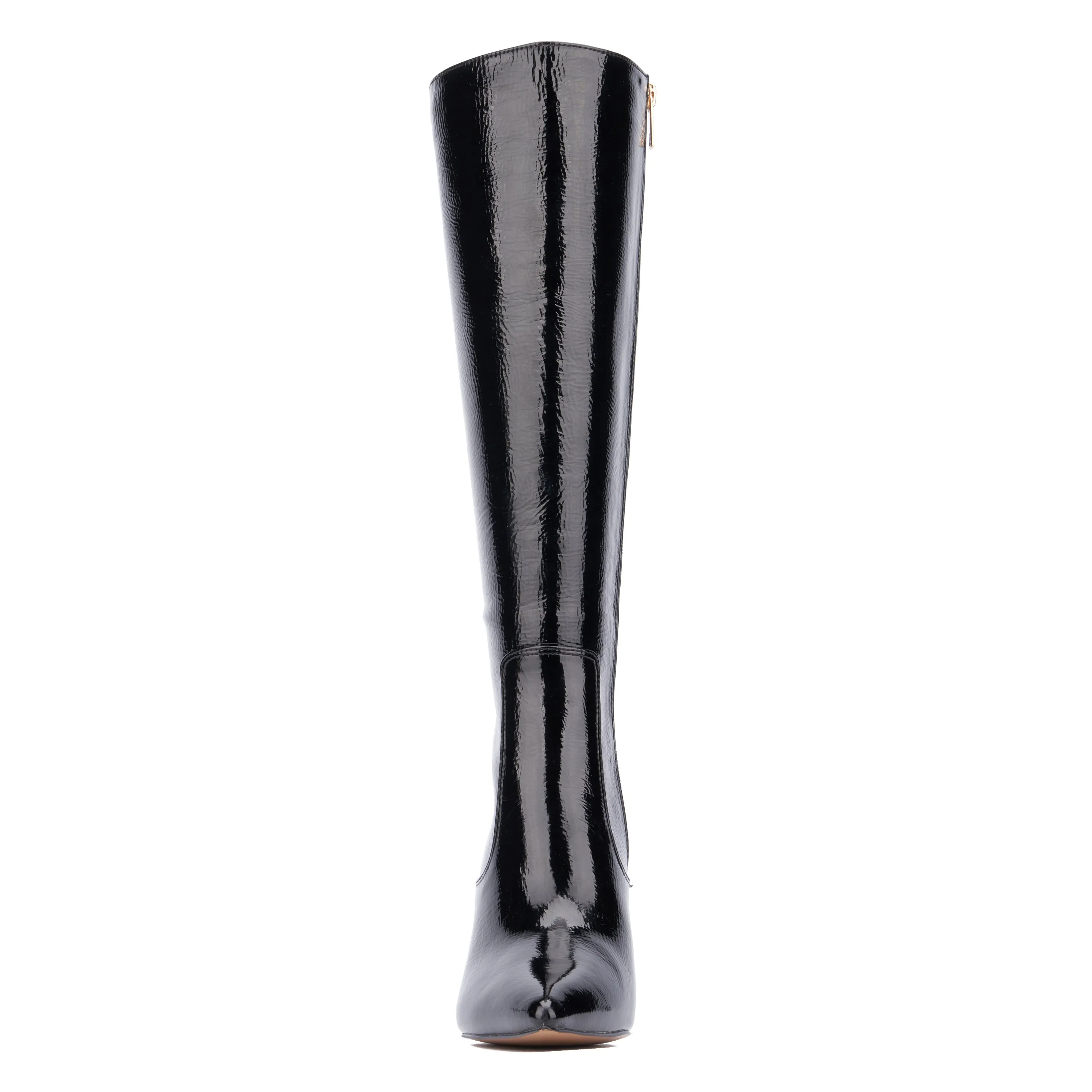 Krystelle Snake Print Knee High Boots