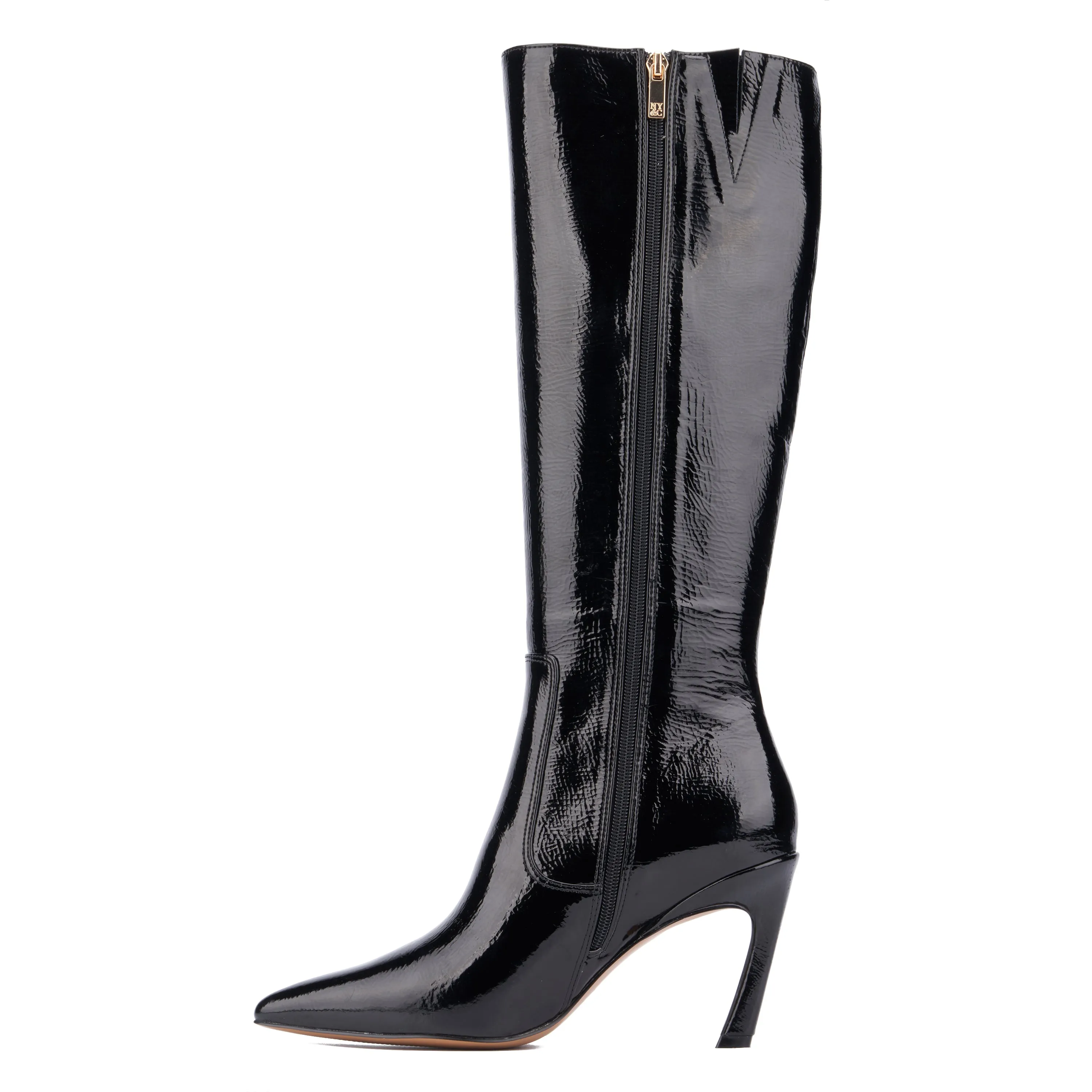 Krystelle Snake Print Knee High Boots