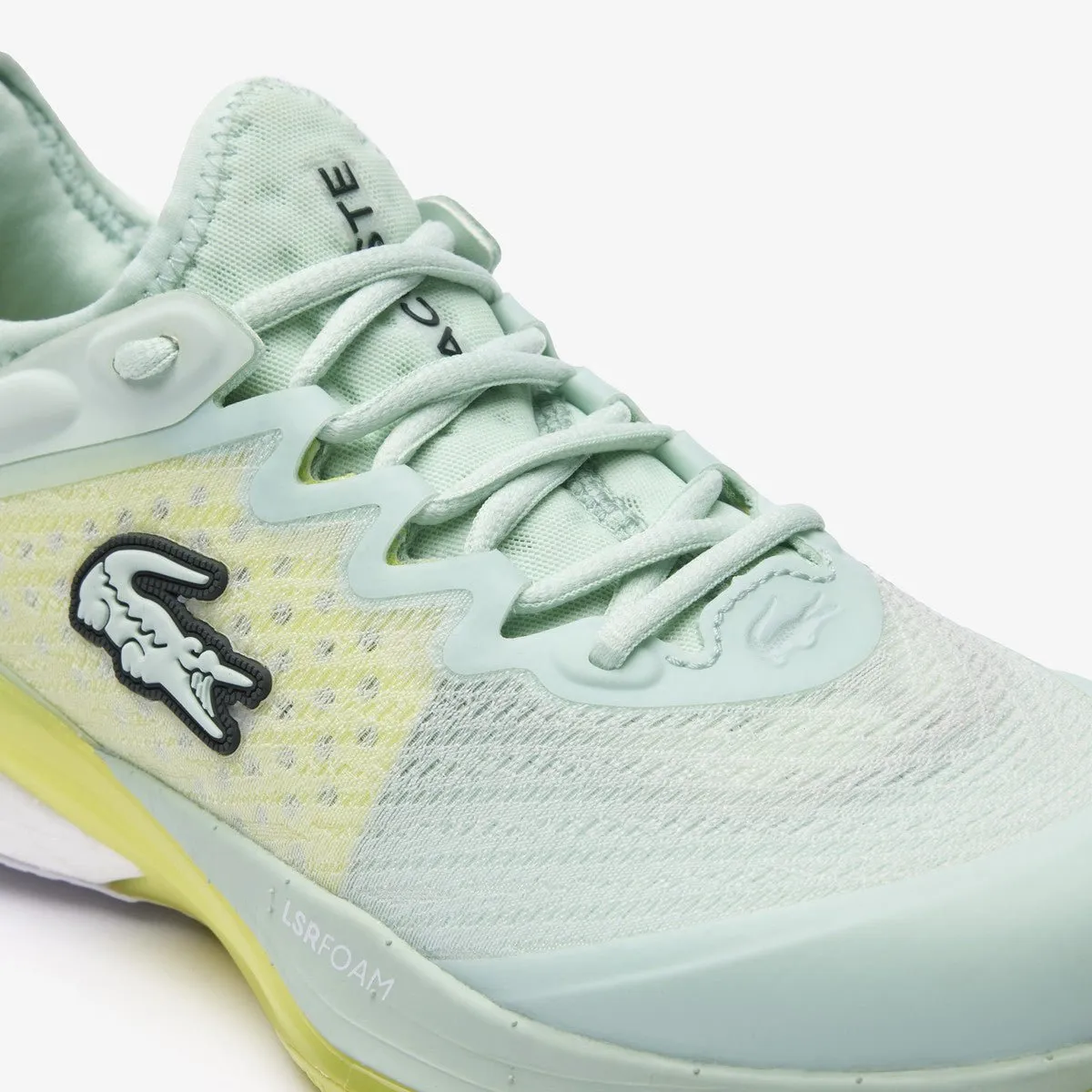 Lacoste AG-LT23 Lite Women's Tennis Shoes - Turquoise/Yellow