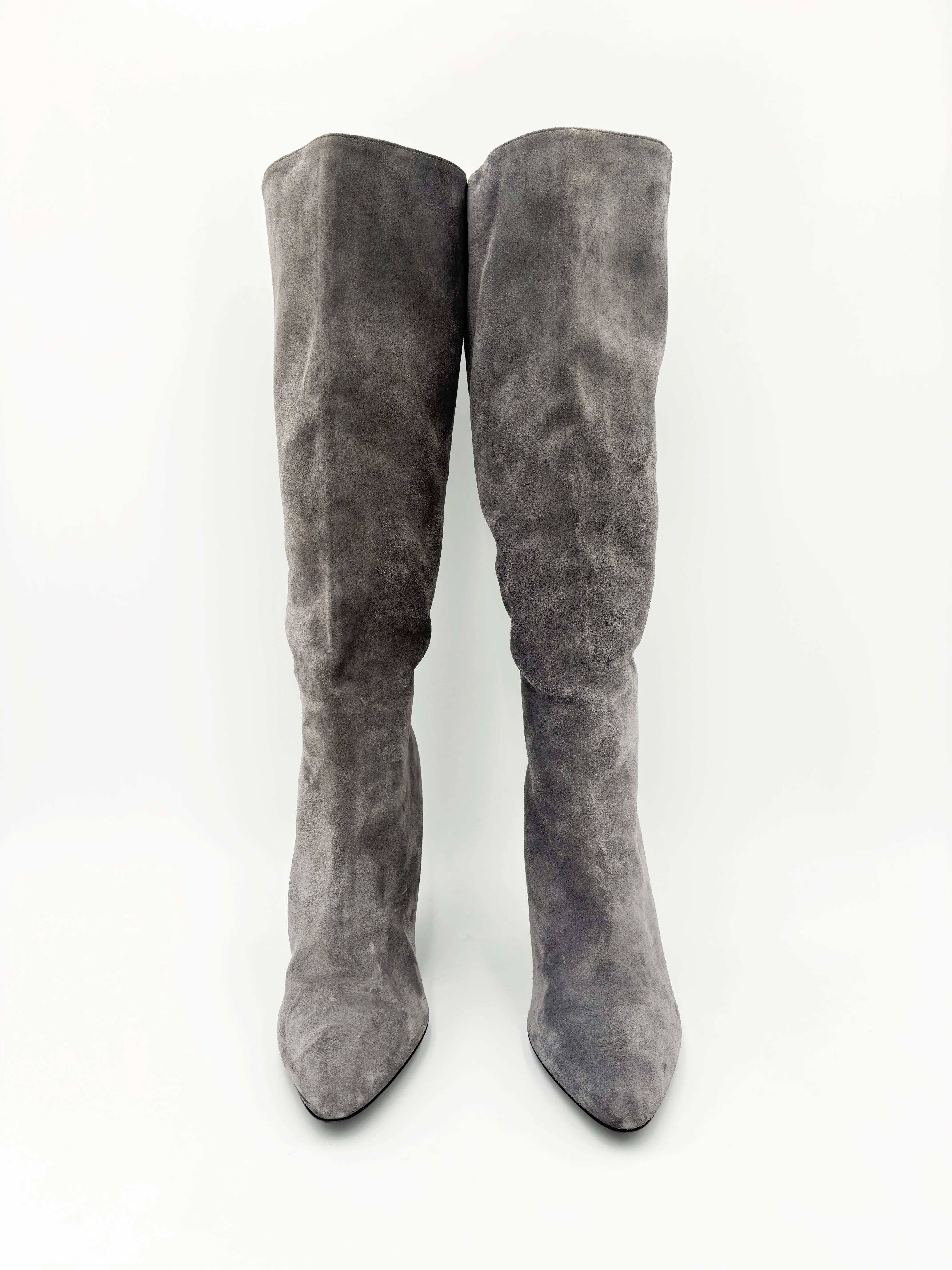 Lizzy Suede Knee High Boots