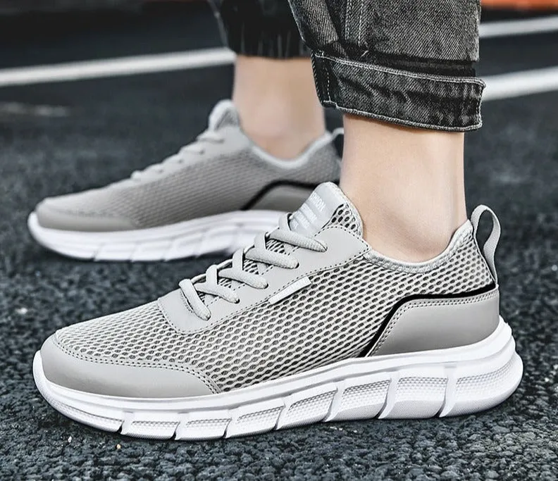 Men Casual Shoes Outdoor Lightweight Breathable Summer Running Sneakers Mens Sneakers Mesh Plus Size 48 Zapatillas De Deporte