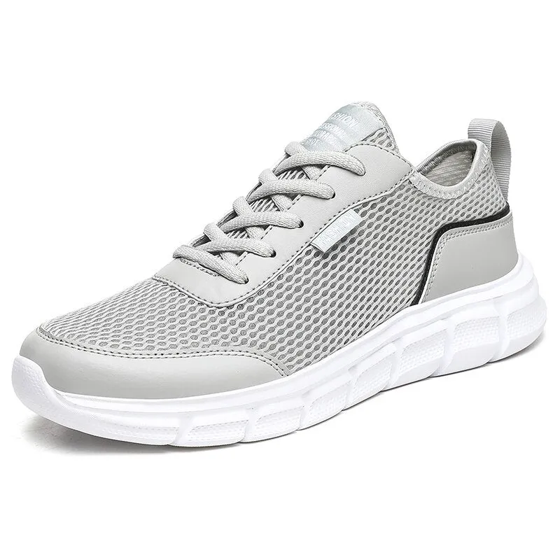 Men Casual Shoes Outdoor Lightweight Breathable Summer Running Sneakers Mens Sneakers Mesh Plus Size 48 Zapatillas De Deporte