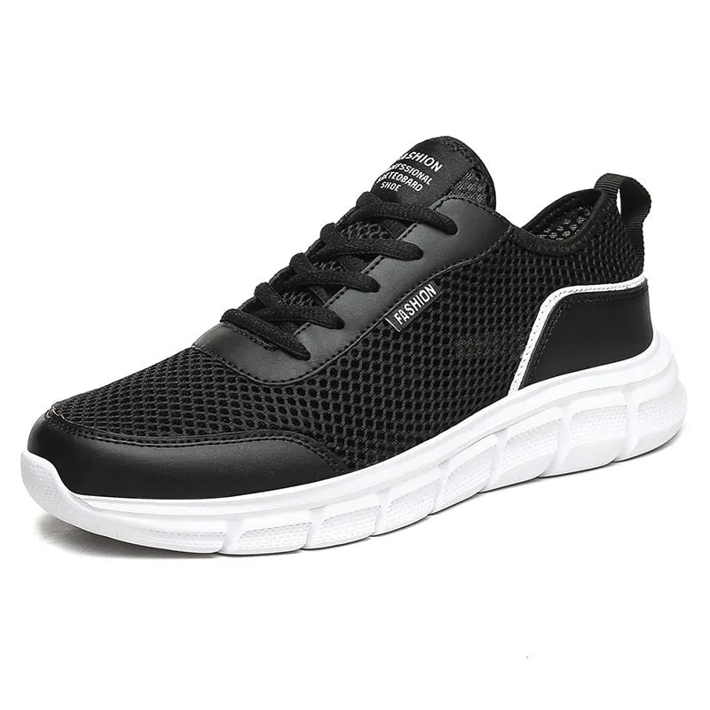 Men Casual Shoes Outdoor Lightweight Breathable Summer Running Sneakers Mens Sneakers Mesh Plus Size 48 Zapatillas De Deporte