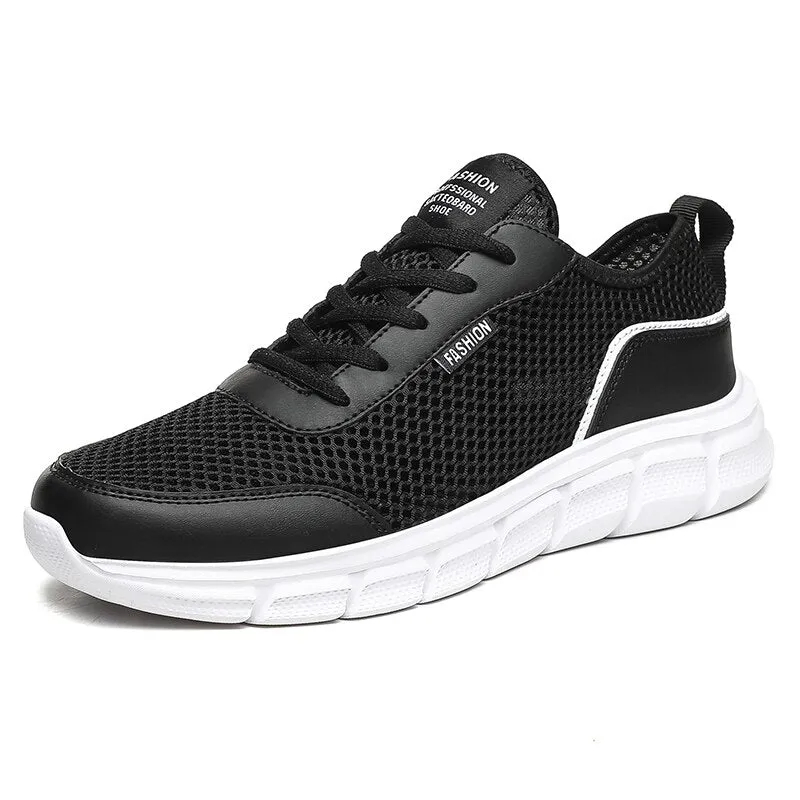 Men Casual Shoes Outdoor Lightweight Breathable Summer Running Sneakers Mens Sneakers Mesh Plus Size 48 Zapatillas De Deporte