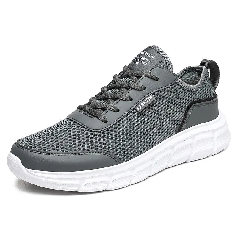 Men Casual Shoes Outdoor Lightweight Breathable Summer Running Sneakers Mens Sneakers Mesh Plus Size 48 Zapatillas De Deporte