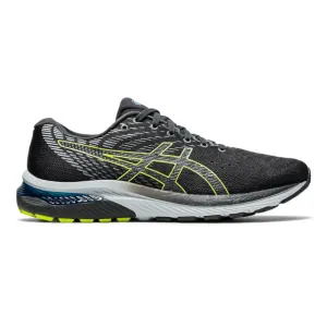 Men's Asics Gel-Cumulus 22, Graphite Grey/Lime Zest, 9.5 D Medium