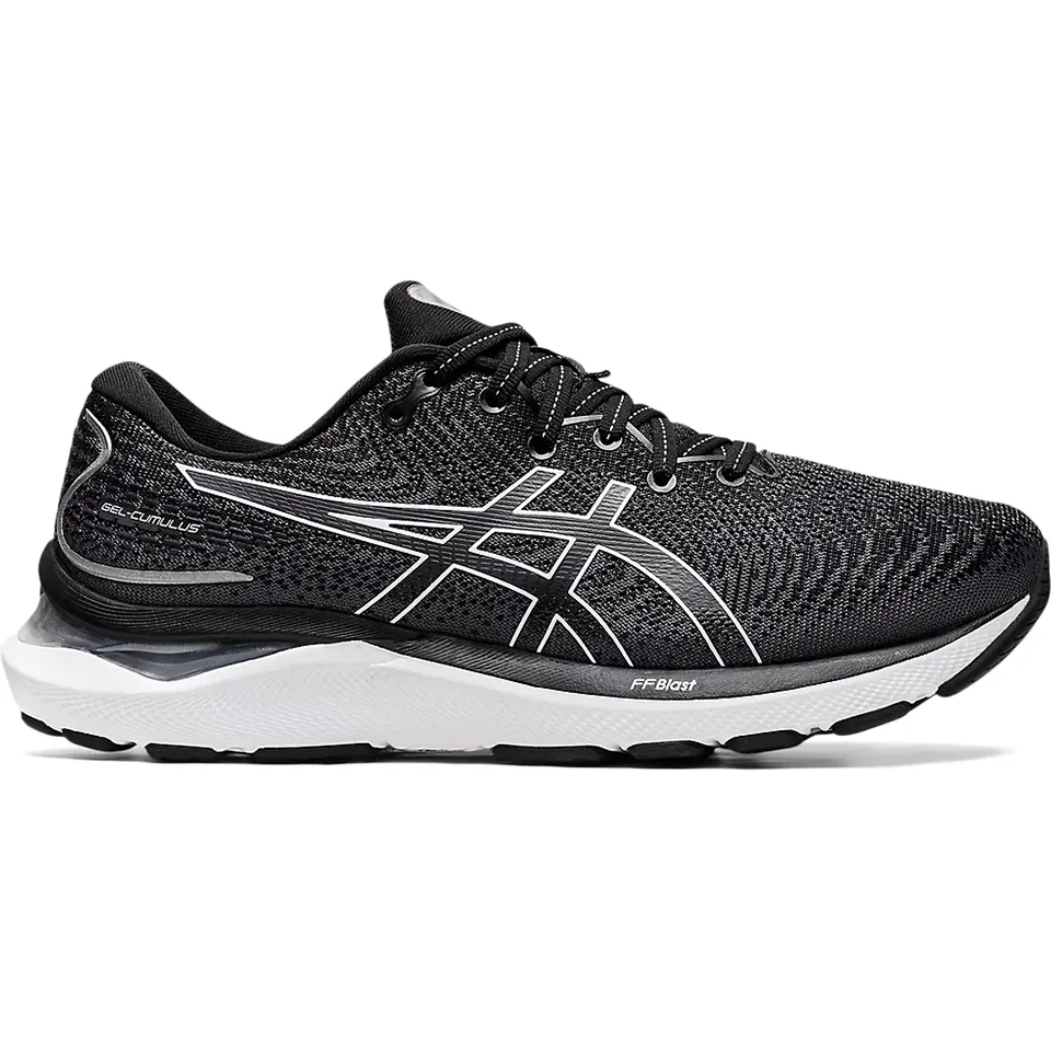 Men's Asics GEL-Cumulus 24, Carrier Grey/White, 10 2E Wide