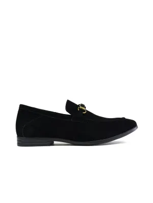 Men's Brass Snaffle Formal Shoes Black