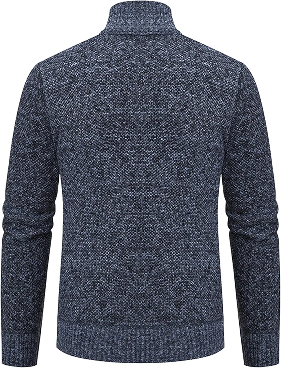 Men'S Cardigan Sweaters Casual Full Zip Sweaters Knitted Cardigan with Pockets