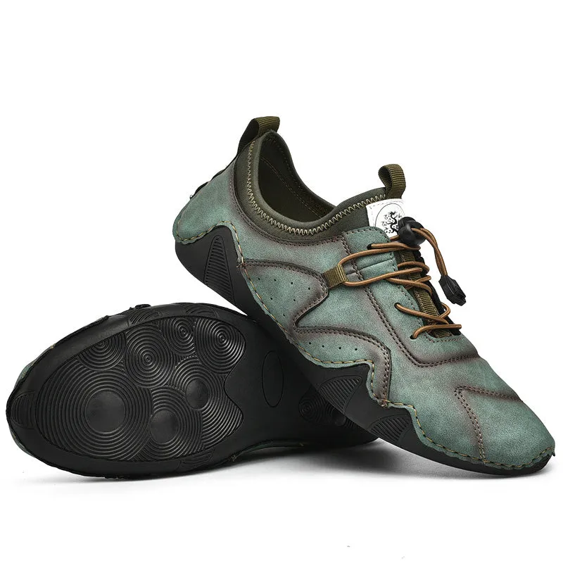 Men's Casual Leather Moccasins | Plus Size Driving Shoes