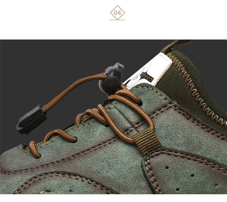 Men's Casual Leather Moccasins | Plus Size Driving Shoes