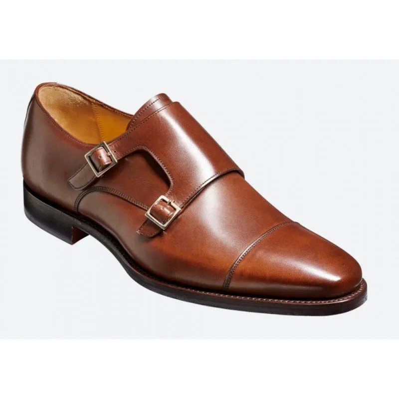 Men's double strap monk loafers  formal business shoes