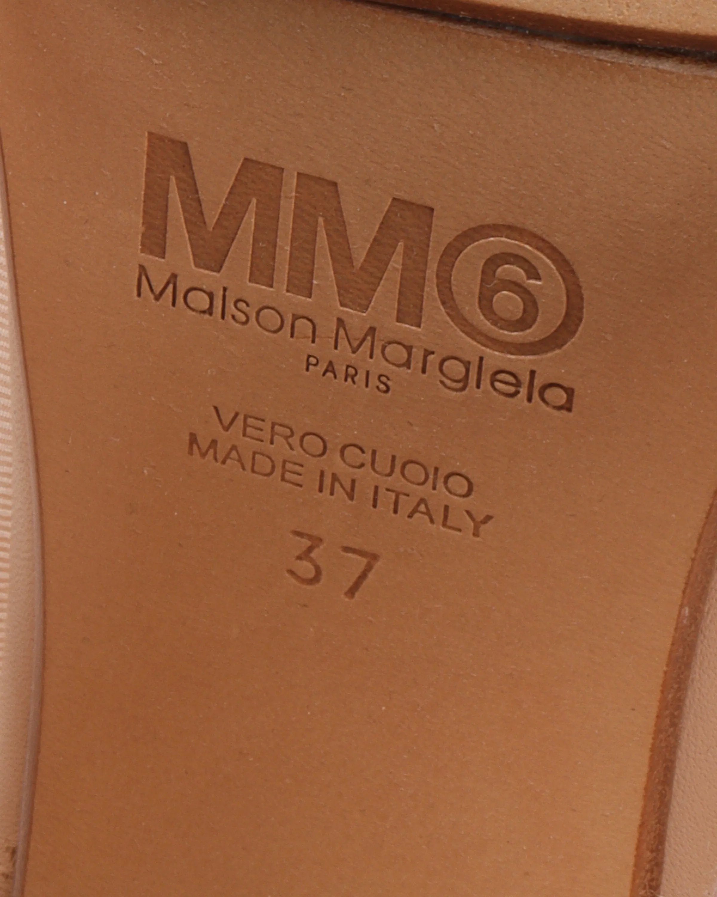 MM6 Mesh Knee-High Boots