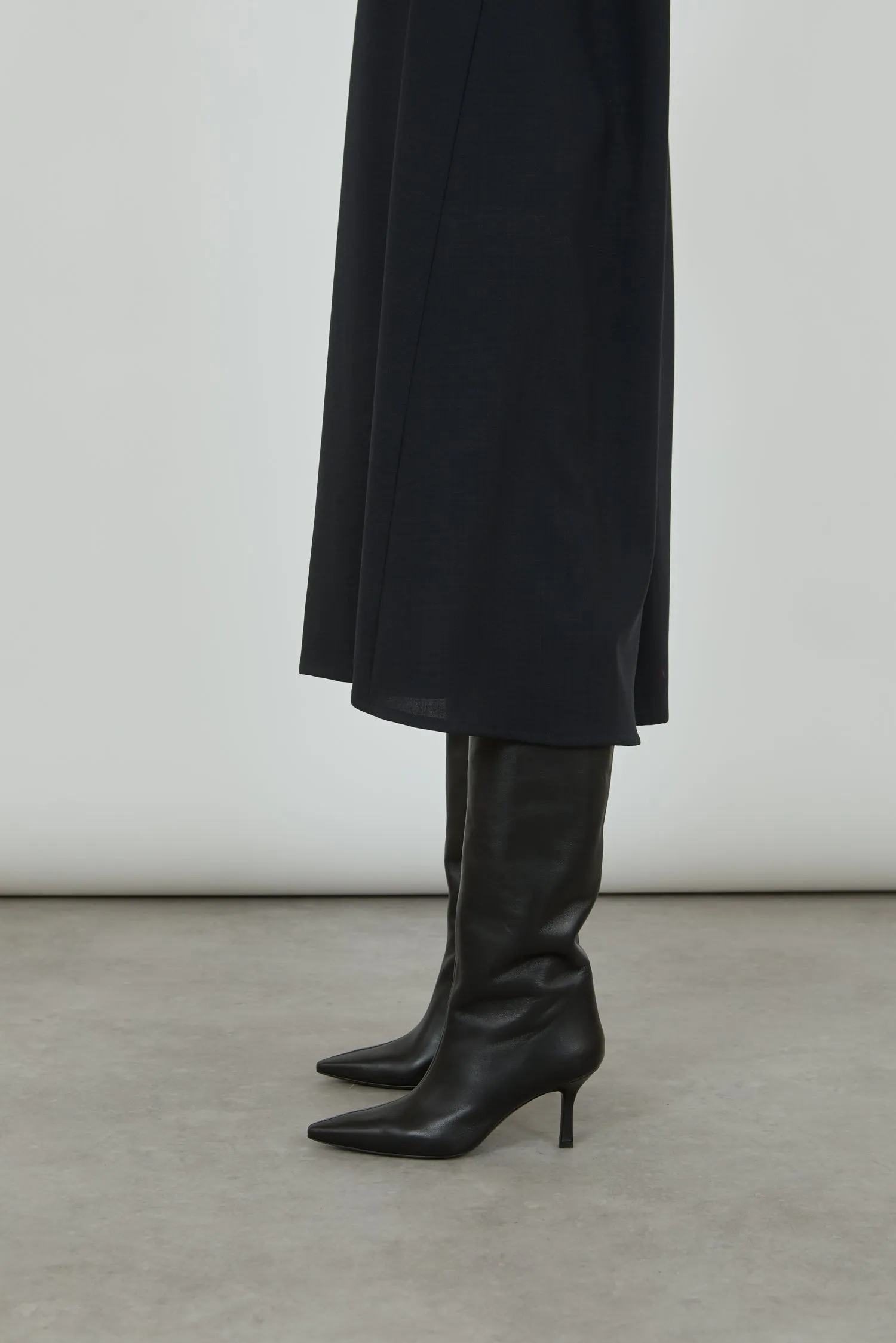 Moira boots | Black - Leather