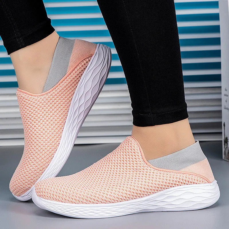 Nanccy Large Casual And Minimalist Breathable Cloth Upper Shoes