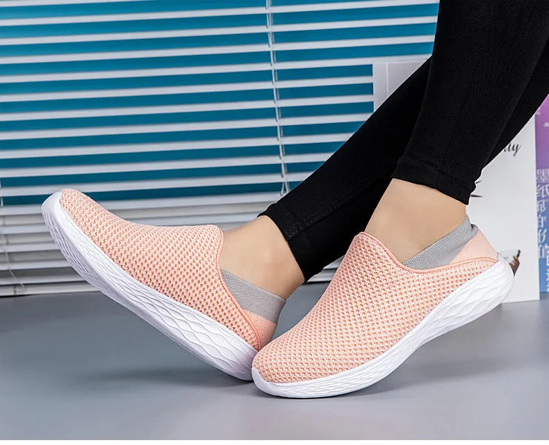 Nanccy Large Casual And Minimalist Breathable Cloth Upper Shoes