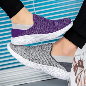 Nanccy Large Casual And Minimalist Breathable Cloth Upper Shoes