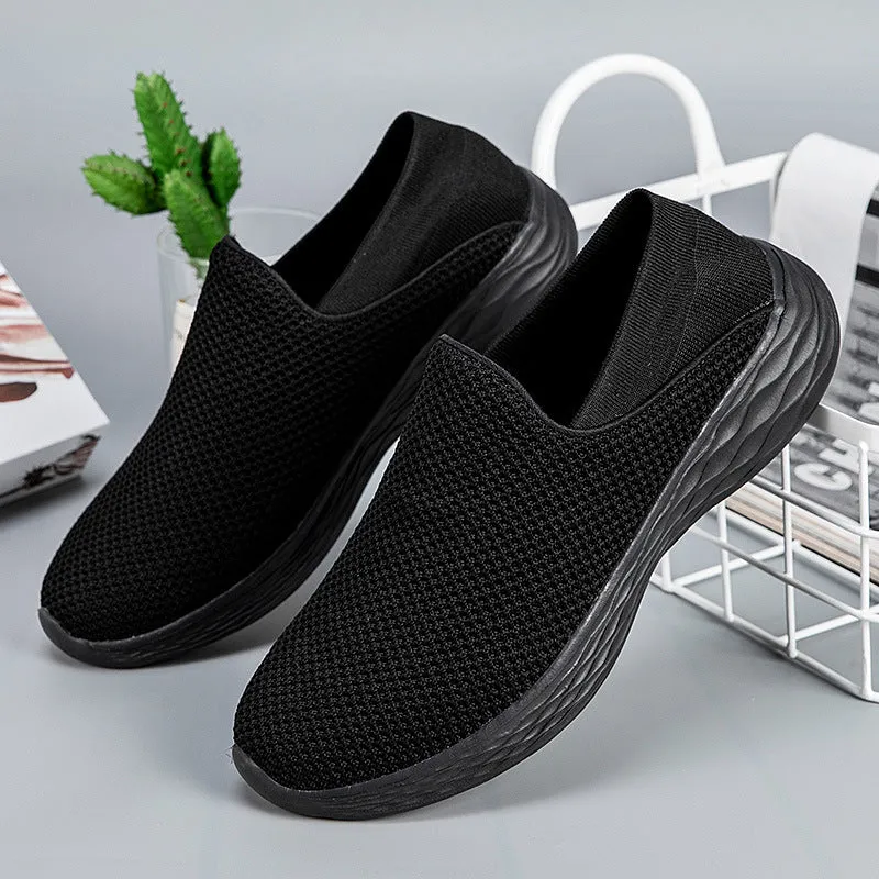 Nanccy Large Casual And Minimalist Breathable Cloth Upper Shoes