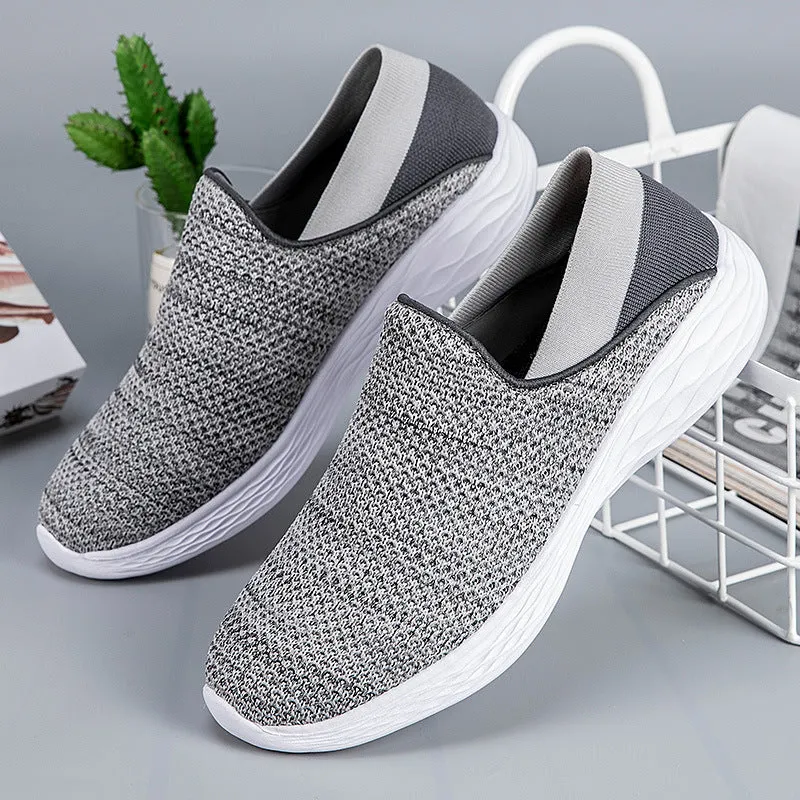 Nanccy Large Casual And Minimalist Breathable Cloth Upper Shoes
