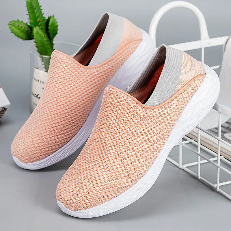Nanccy Large Casual And Minimalist Breathable Cloth Upper Shoes