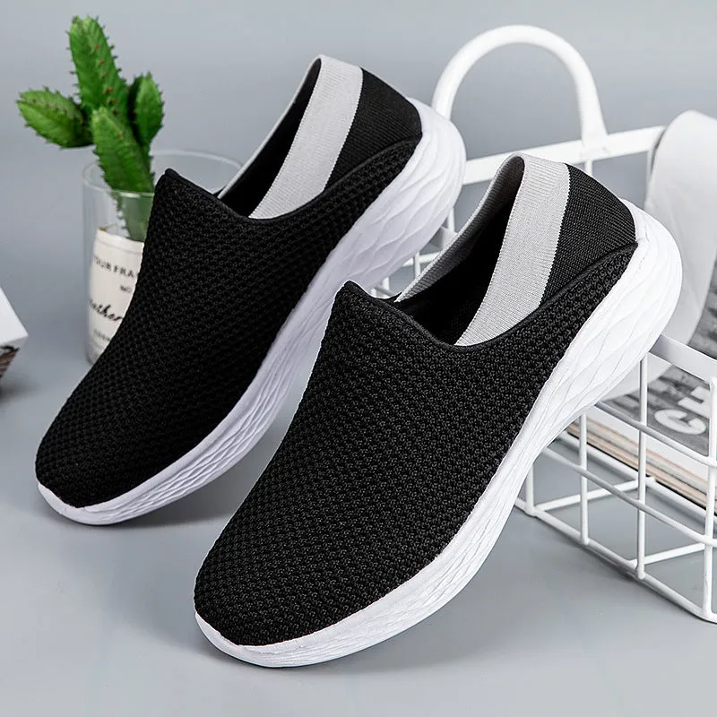 Nanccy Large Casual And Minimalist Breathable Cloth Upper Shoes