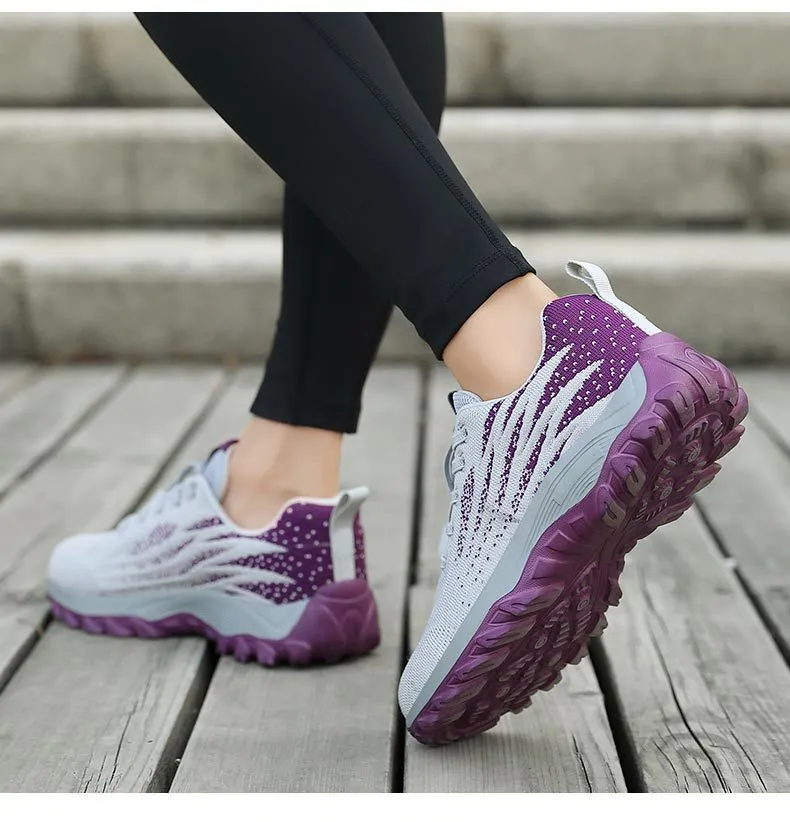 Nanccy Non-slip Casual Breathable Soft Comfortable Fashion Walking Shoes