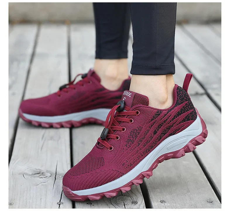 Nanccy Non-slip Casual Breathable Soft Comfortable Fashion Walking Shoes