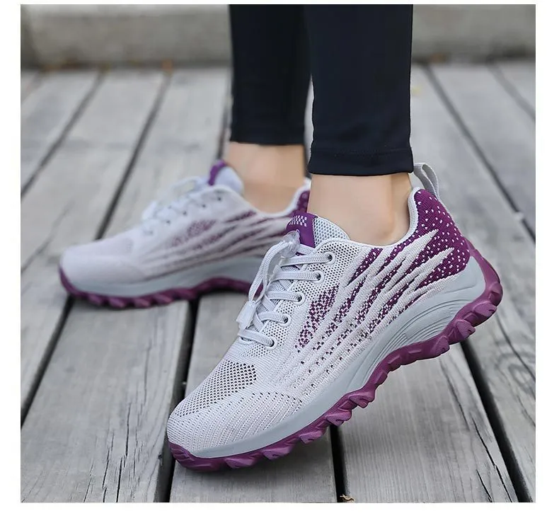 Nanccy Non-slip Casual Breathable Soft Comfortable Fashion Walking Shoes