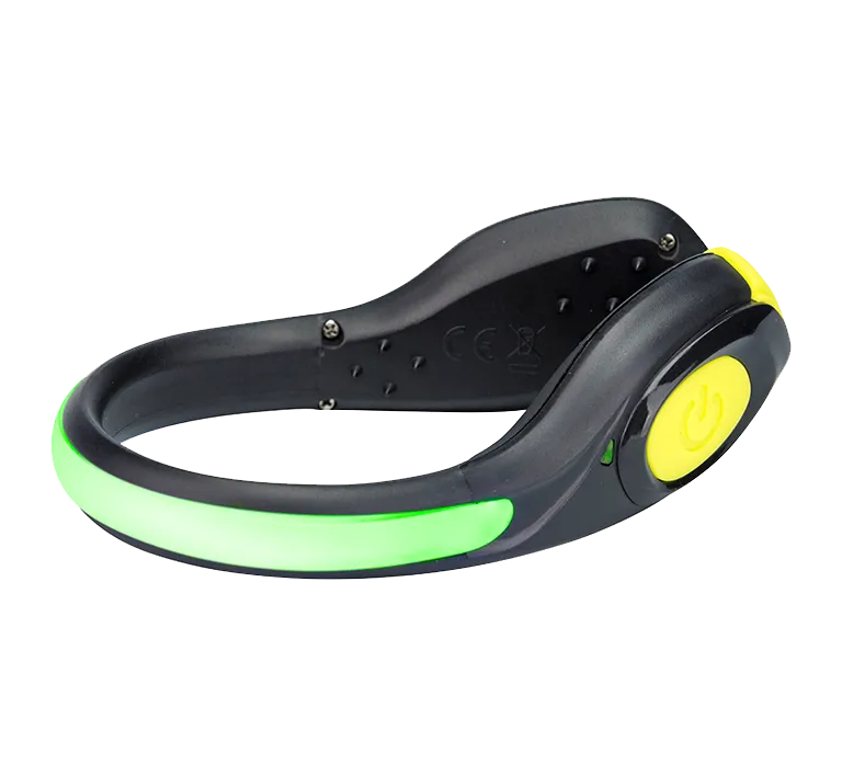 Nathan LightSpur RX LED Foot Light - Black/Safety Yellow (5089NBSY)