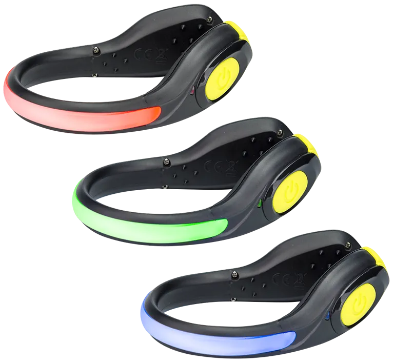 Nathan LightSpur RX LED Foot Light - Black/Safety Yellow (5089NBSY)
