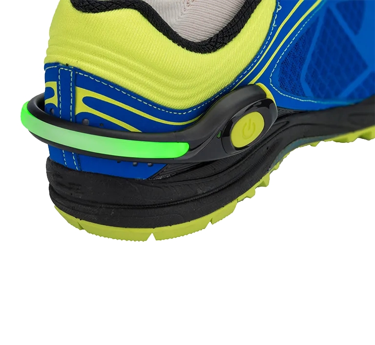Nathan LightSpur RX LED Foot Light - Black/Safety Yellow (5089NBSY)
