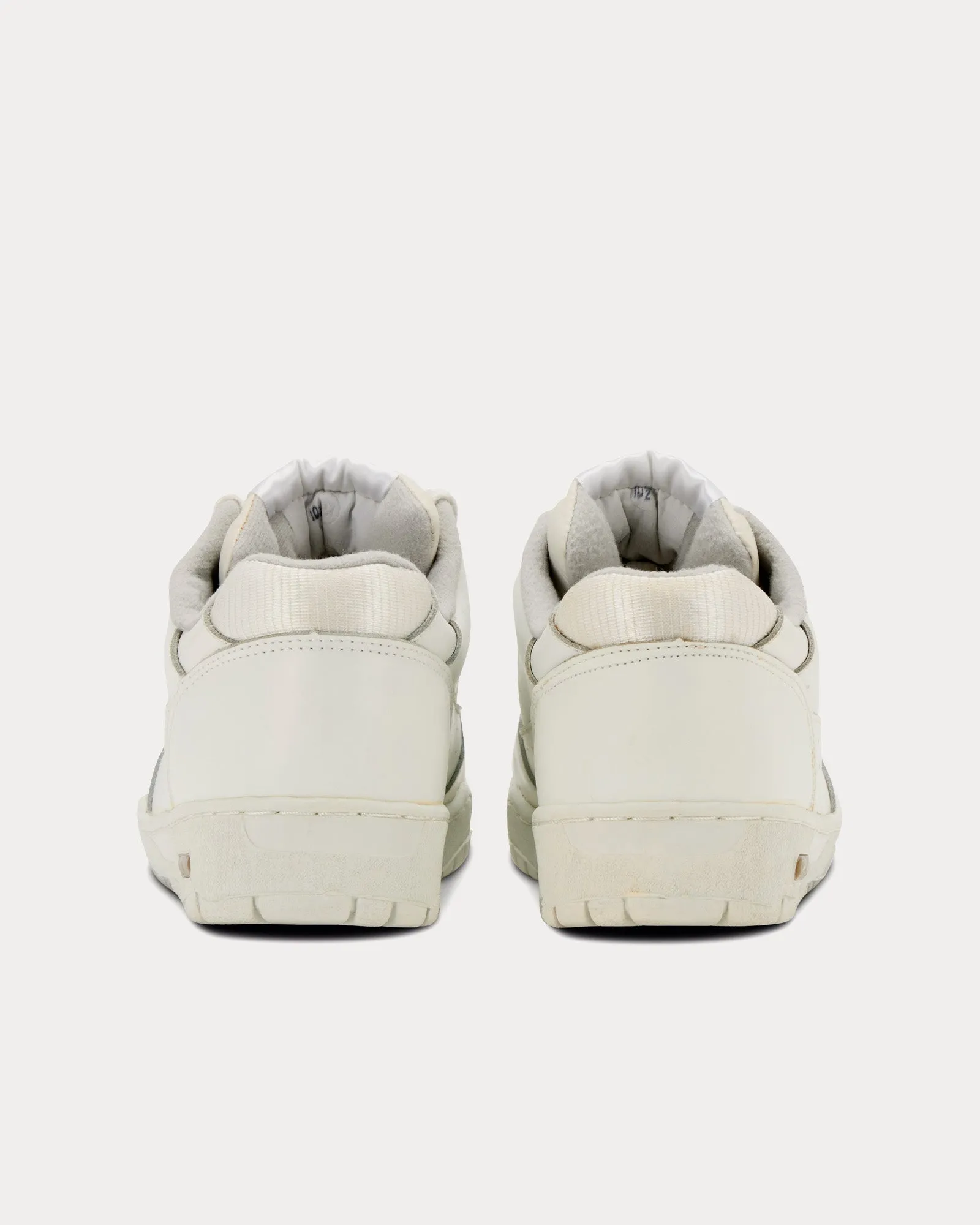 Omega Sports Apple Computer White Low Top Sneakers