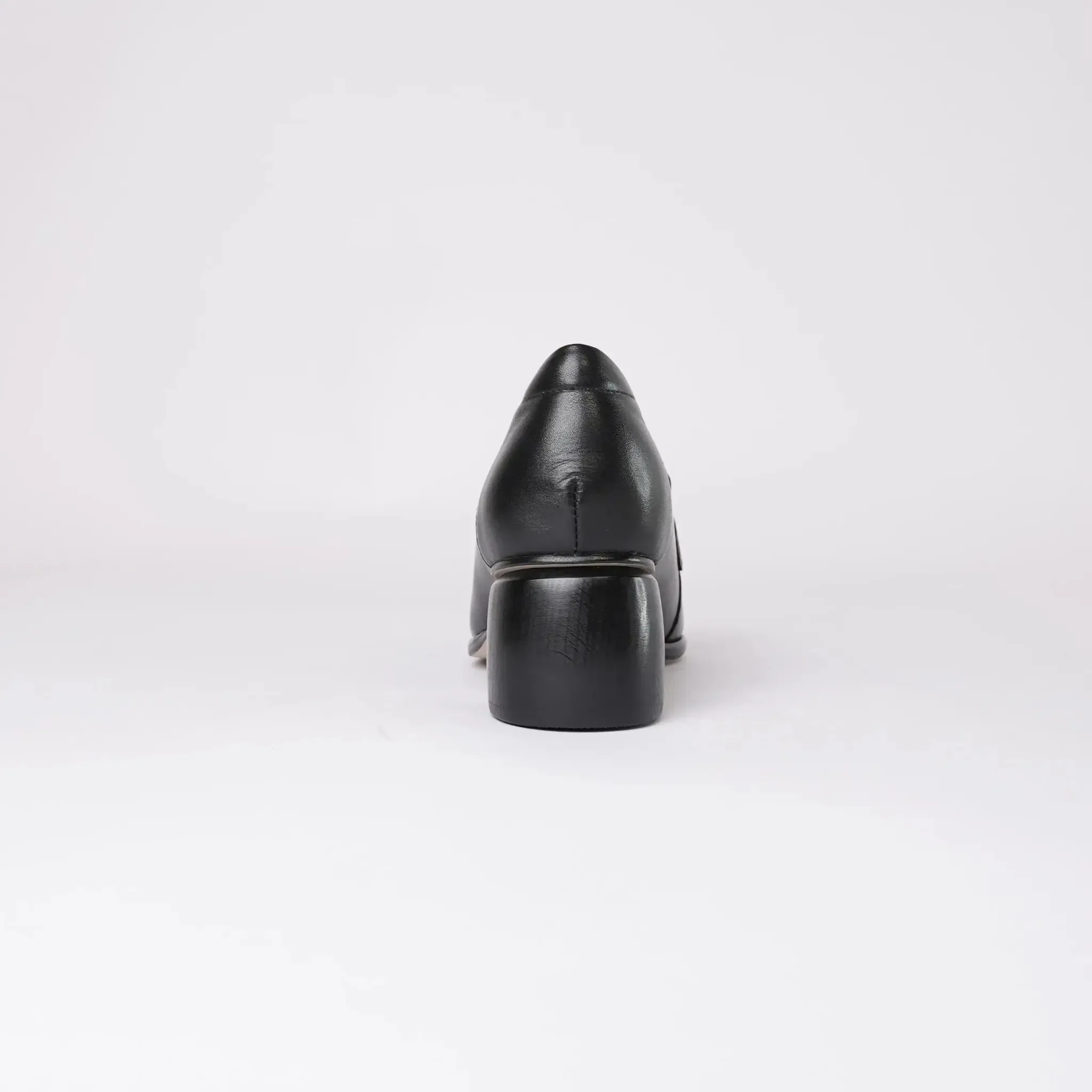 Paddle Black/Black Leather Loafers