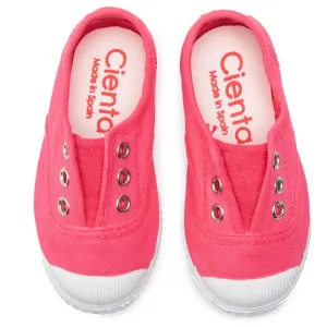 Pink Laceless Slip On