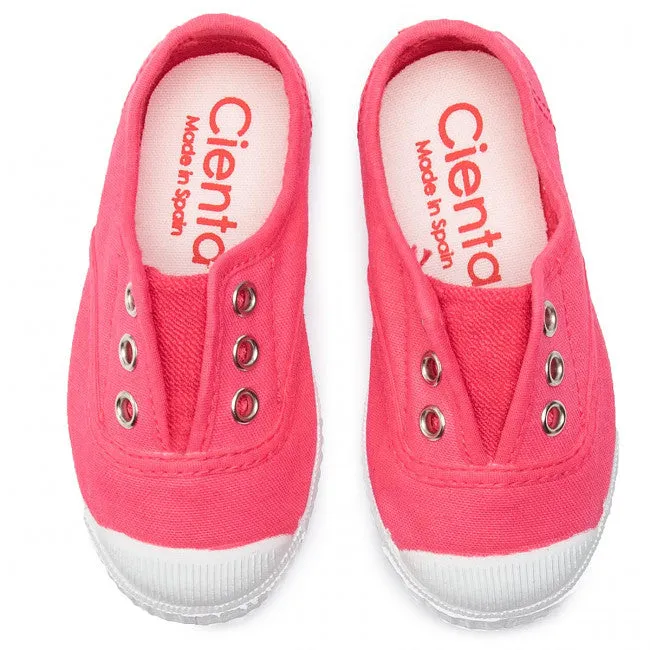 Pink Laceless Slip On