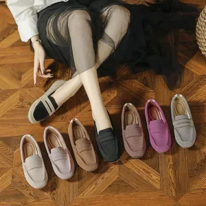 Plain Driving Loafers