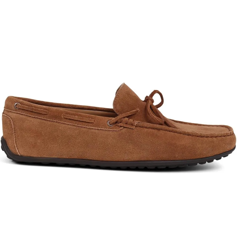 Plymouth Leather Moccasins  - PLYMOUTH / 325 094