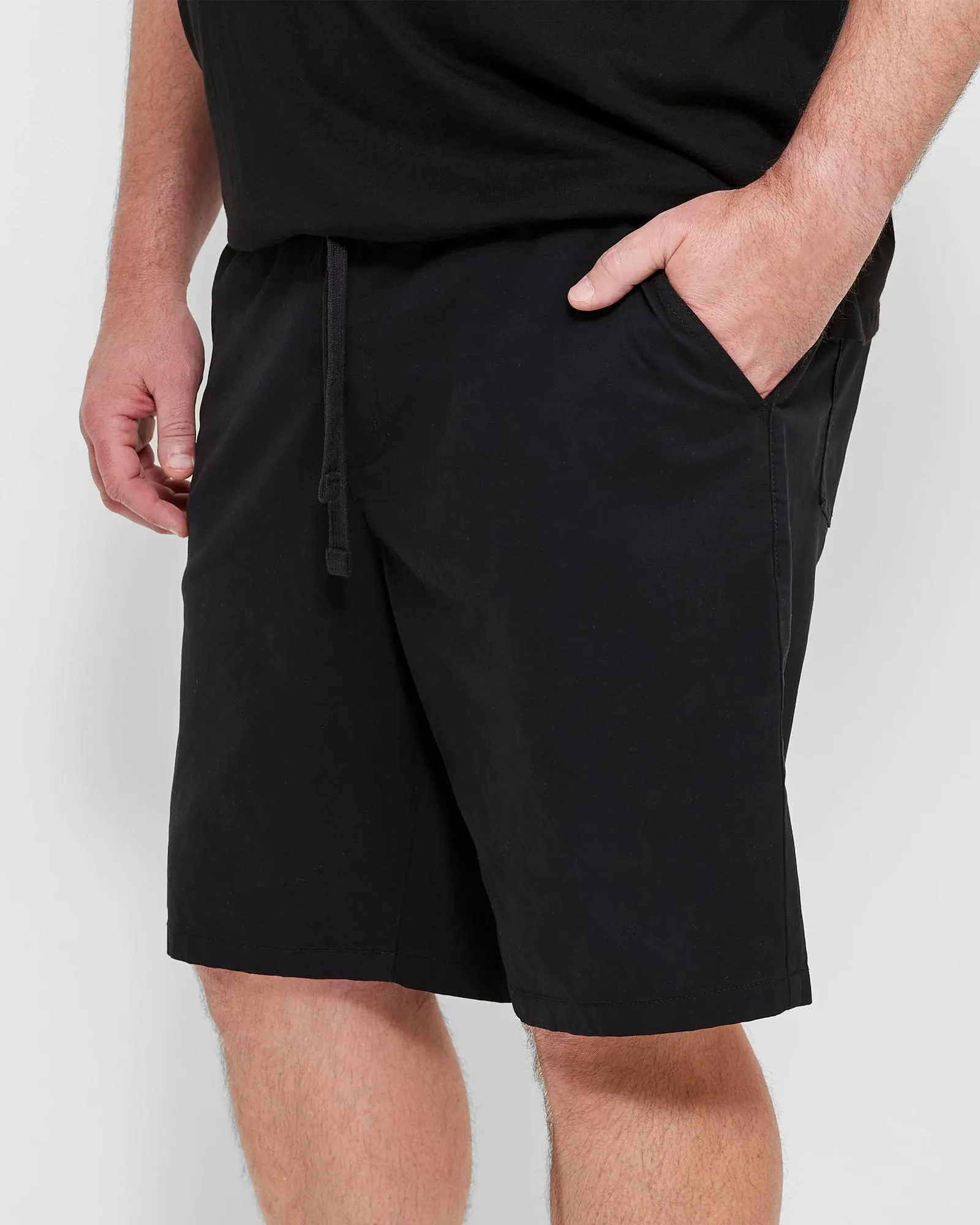 popular  Plus Byron Shorts - Black