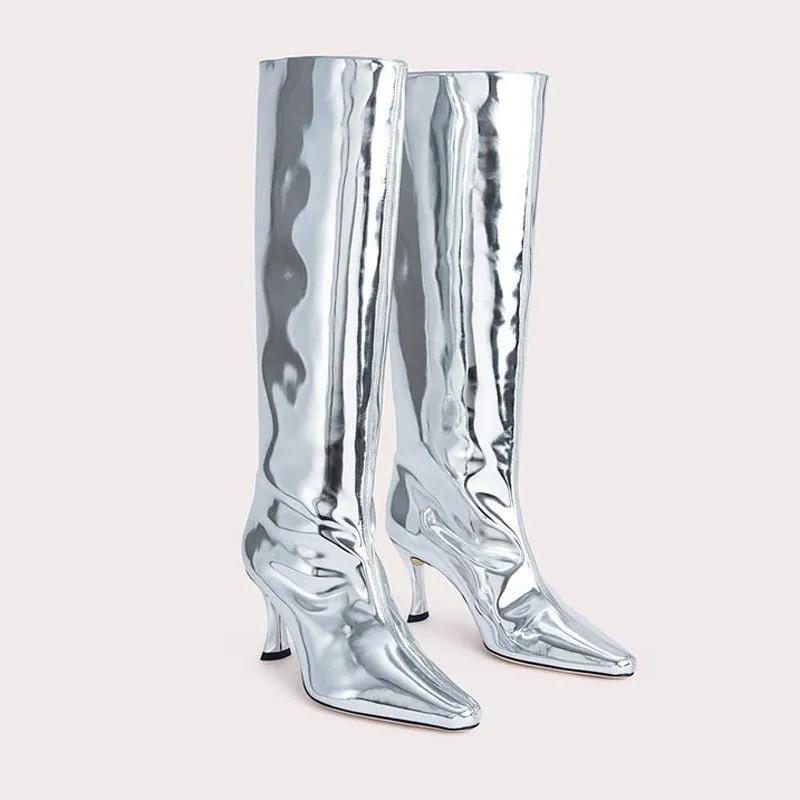 Pre Order:  Knee-High Platform Riding Boots