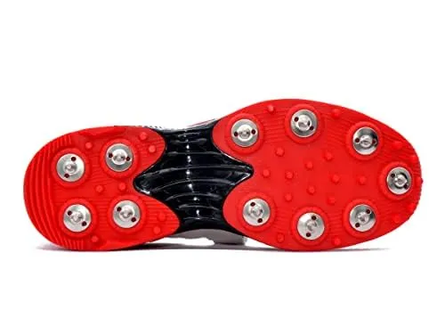 QUIVE SEGA REACH Performance Cricket Shoes Metal Spikes