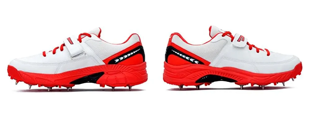 QUIVE SEGA REACH Performance Cricket Shoes Metal Spikes