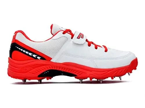 QUIVE SEGA REACH Performance Cricket Shoes Metal Spikes