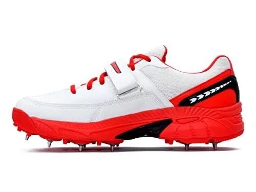 QUIVE SEGA REACH Performance Cricket Shoes Metal Spikes